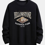 Yellowstone Print Relax Fit Sweatshirt
