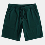 Muscle Fit Ribbed Half Zip Polo & Shorts