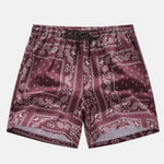 Paisley Print Shorts