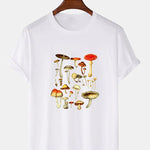 Mushroom Print T-Shirt