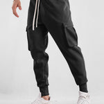 Drawstring Cargo Jogger Pants
