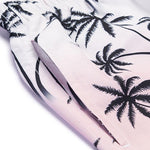 Palm Tree Print T-shirt & Palm Tree Print Swim Shorts