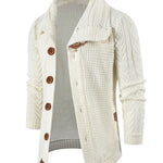 Button Up Turtleneck Sweater