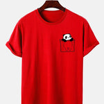 Pocket Panda Print T-Shirt
