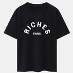 Riches Paris Print Oversize T-Shirt