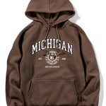 Michigan Varsity Print Hoodie