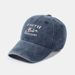 Sunrise Mountain Climbing Pattern Classic Retro Washed Cotton Baseball Cap