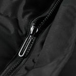 Contrast Hooded Puffer Coat