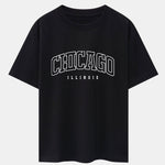 Chicago Print Oversize T-Shirt