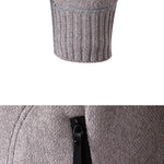Zip Up Baseball Collar Sweater