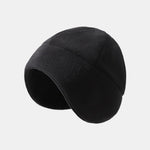 Polar Fleece Warm Hat And Adjustable Scarf Set Suitable For Outdoor Sports