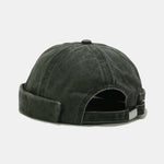 Vintage Hip Hop Washed Brimless Hat