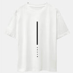Dream Stripe Print Drop Shoulder Oversize T-Shirt