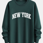 New York Print Relax Fit Sweatshirt