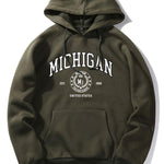 Michigan Varsity Print Hoodie