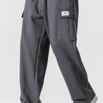 Relax Fit Straight Leg Jersey Cargo Pants