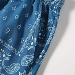Dissolve Smiley Print T-Shirt & Paisley Print Shorts