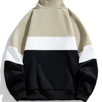 Color Block Quarter Zip Sweatshirt