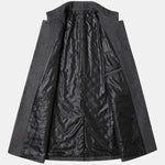 Stand Collar Woolen Overcoat