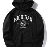 Michigan Varsity Print Hoodie