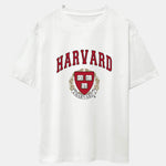 Harvard Print Heavy Weight Oversize T-Shirt