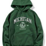 Michigan Varsity Print Hoodie