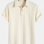 Twist Textured Jacquard Polo