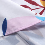 Colorful Leaf Print Button Up Shirt