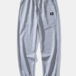 Drawstring Waffle Jogger Pants