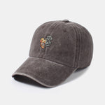 Bear Cartoon Pattern Casual Style Baseball Cap