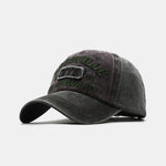 NYS Slogan Embroidery Washed Distressed Baseball Cap
