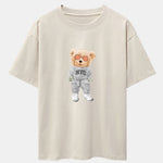 Rich Bear Print Heavy Weight Oversize T-Shirt