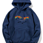 Infrared Hand Print Hoodie