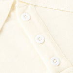 Striped Color Block Short Sleeve Sweater Polo