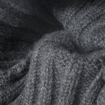 Faux Wool Warm Stripe Knit Beanie Hat Cuffed Cap