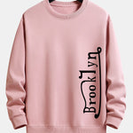 Brooklyn Print Relax Fit Sweatshirt