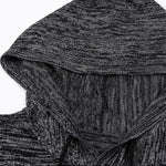 Slim Fit Knit Hooded Sweater