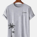 Summer Palm Tree Print T-Shirt