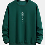 Tokyo Print Relax Fit Sweatshirt