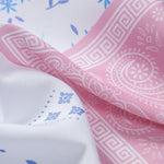 Paisley Floral Print Button Up Shirt & Swim Shorts