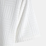 Muscle Fit Striped jacquard towelling T-shirt
