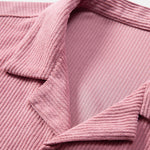 Short Sleeve Corduroy Cuban Shirt & Shorts