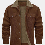 Teddy Lined Corduroy Jacket