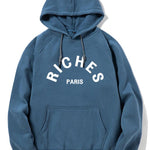 Rich Paris Print Hoodie
