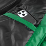 Contrast Hooded Puffer Coat