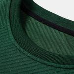 Relax Fit Geometric Striped Sweatshirt
