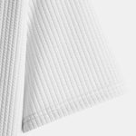 Muscle Fit Ribbed Arc Hem T-Shirt