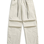 Elastic Waist Parachute Pants