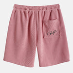 Drawstring Corduroy Shorts