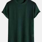 Waffle Arc Hem T-Shirt